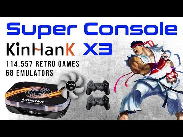 Super Console X3 Plus Retro Game Ultra Cooling TV Box