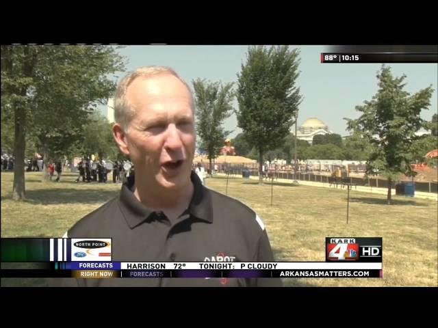 Cabot High School Band Marches in D.C.