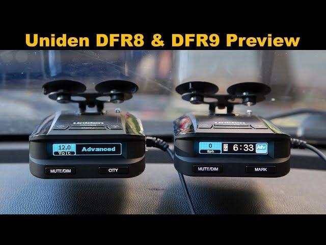Uniden DFR8 and DFR9 Hands-on Overview