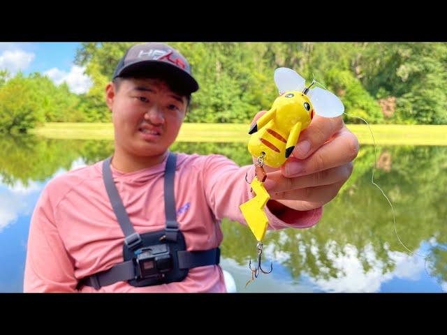 They Made A Pikachu Fishing Lure..