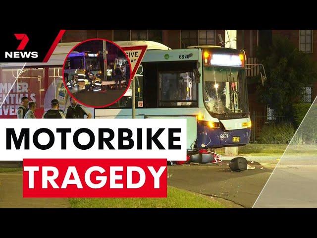 CCTV captures deadly collision in Guildford killing an 18-year-old | 7NEWS