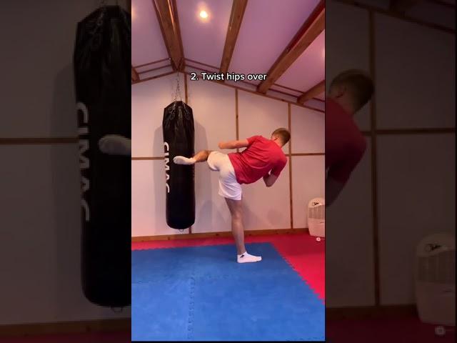 Roundhouse kick tutorial