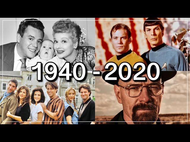 The Evolution of TV Series (1947 - 2023) | History of TV Shows through Intros