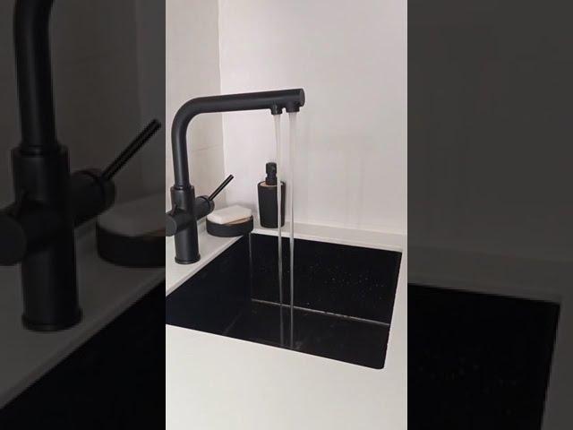 Кухонная мойка Qtap Black, мойка для кухни