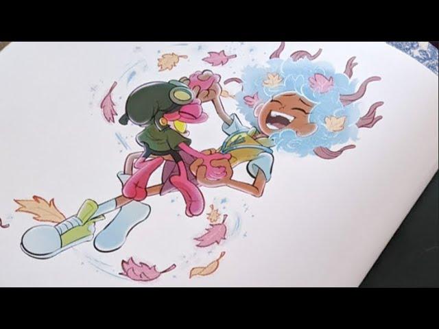 The Tragic Saga of The Amphibia Art Book...