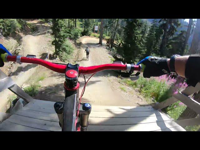 TONY'S LAST MTB RIDE - PARALYZED AFTER CRASH - FREIGHT TRAIN WHISTLER