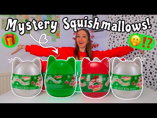 UNBOXING NEW *GIANT* MYSTERY CHRISTMAS SQUISHMALLOWS!!⁉️(RARE GIFT SACK HUNT!!🫢)