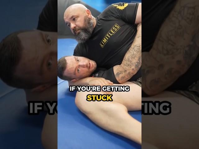 Stuck in Kesa Gatame? Do THIS  #bjj #brazilianjiujitsu #jiujitsu