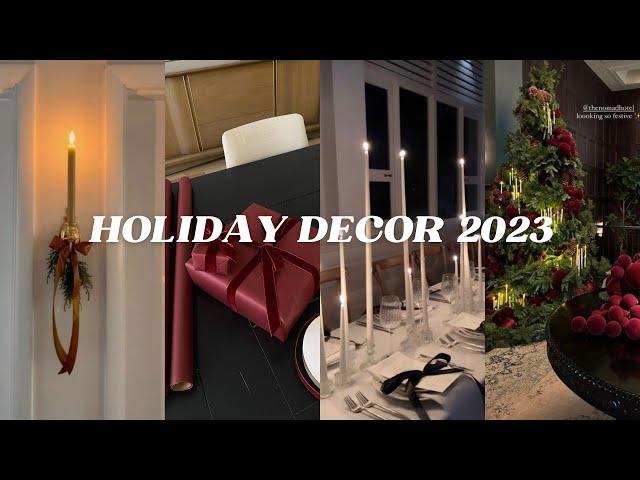 Holiday Decor Trends 2023  - Modern Minimalism Perspective