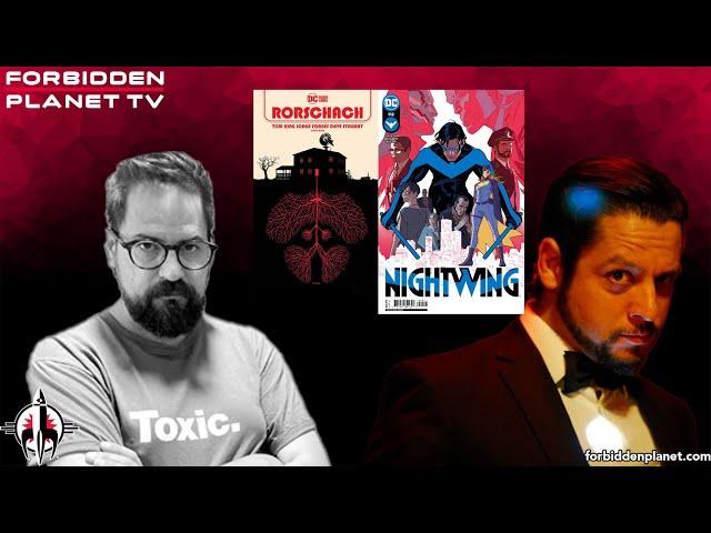 Bruno Redondo & Jorge Fornés: from NIGHTWING to RORSCHACH via DANGER STREET!