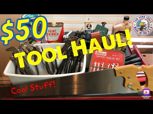 $50 Estate Sale Tool Haul! Awesome Finds!