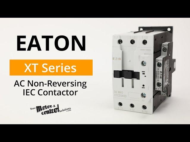 Eaton XT Series AC Non-Reversing IEC Contactor