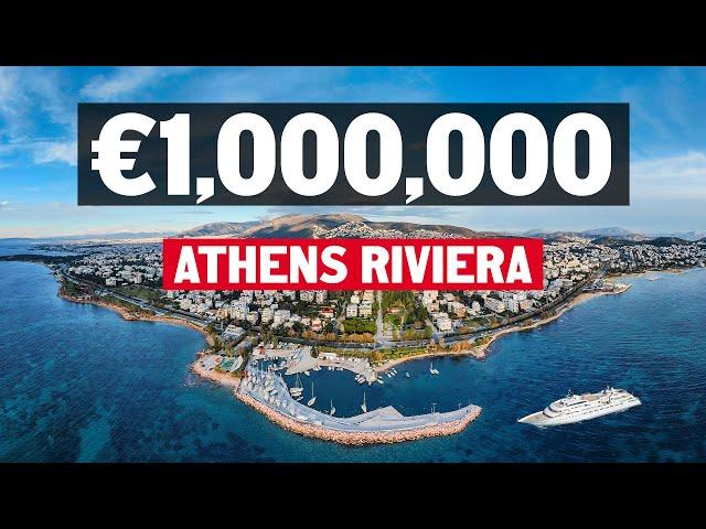 Living in Glyfada on the Athens Riviera. A €1,000,000 apartment tour in Greece