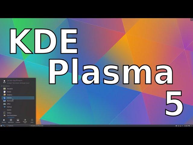 KDE Plasma 5 - Linux Desktop Environments