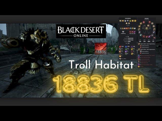 BDO | Awakening Berserker | Troll Habitat/Quint Hill | 18836 TL/1hr