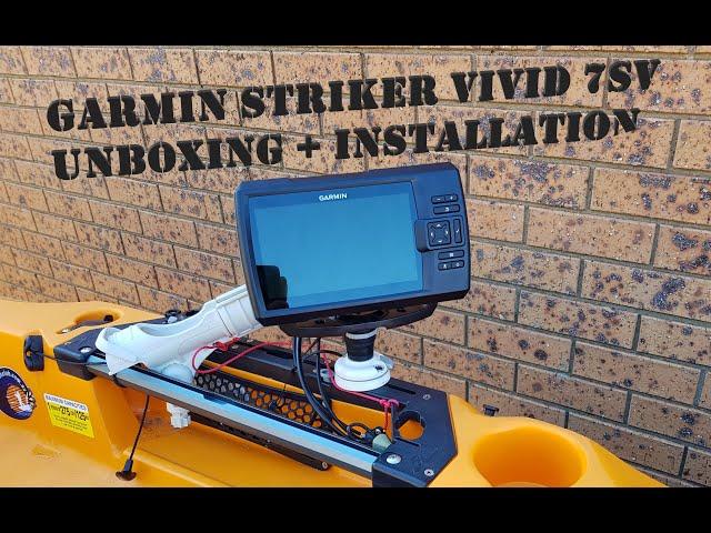 Garmin Striker 7SV installation