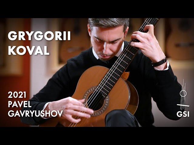 Sofia Gubaidulina's "Serenade" performed by Grygorii Koval on a 2021 Pavel Gavryushov