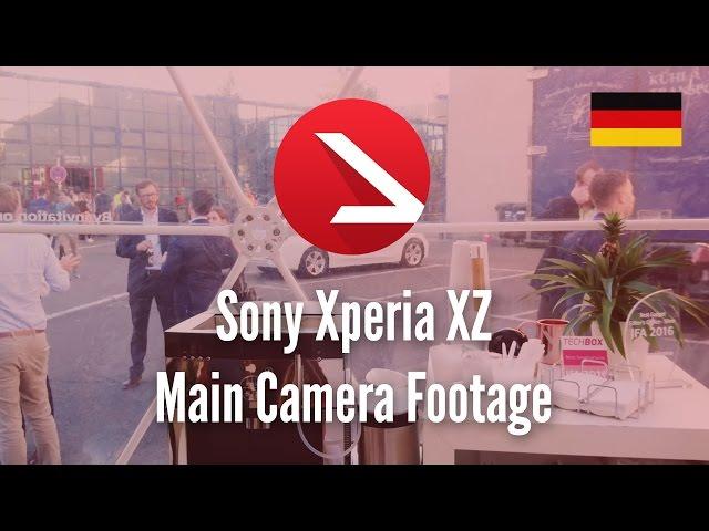 Sony Xperia XZ Main Camera Footage [4K UHD]