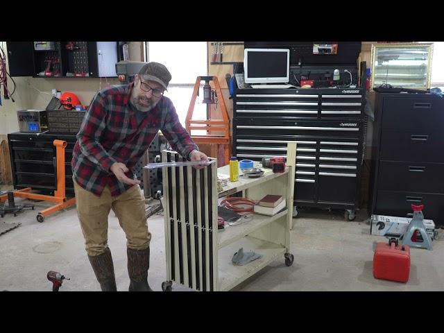 Shop Tour - Featuring My Son McCallister - Harbor Freight, Welding Table, Tig, Tools