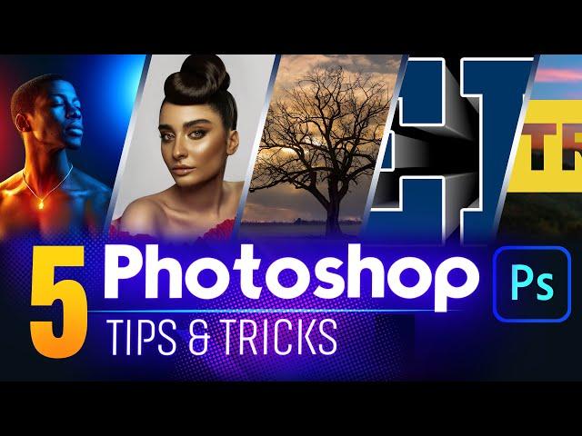 5 Amazing! Photoshop Tips & Tricks Ep-02