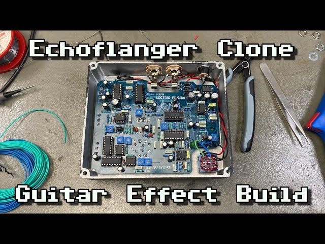 Echo Flanger (Dandy Horse) DIY Guitar Pedal Build