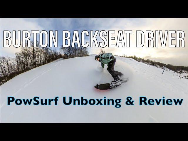 Burton Backseat Driver PowSurf Review: Can it Substitute for Surfing?