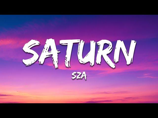 SZA - Saturn (Lyrics)