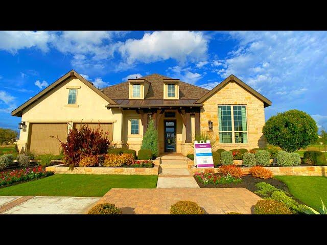 2990+ sq ft 242 Plan by Highland Homes in Georgetown, TX | Santa Rita Ranch | La Cima