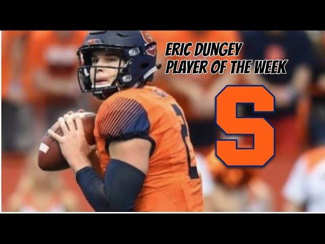Prospect Watcher's Player of the Week: Eric Dungey, QB, Syracuse