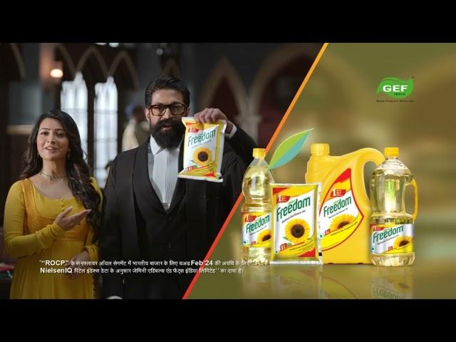 Freedom - India's No. 1 Sunflower Oil | Yash & Radhika | Hindi