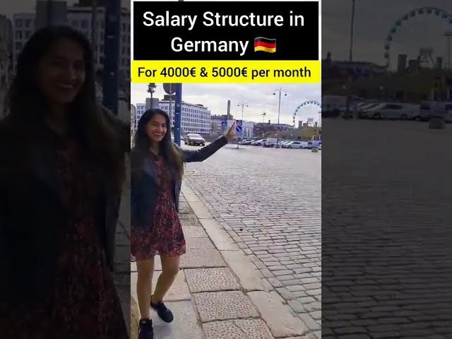 Monthly In hand Salary in Germany 