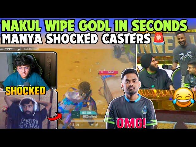 SouL Nakul Wipe GodL in Seconds  Mortal & Neyoo React  Rony Savage on SOUL vs GODL  Team SouL 