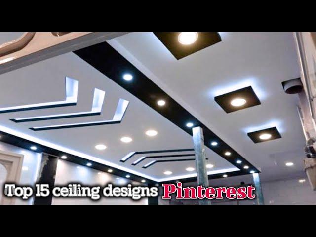 Latest 15 false ceiling designs Pinterest 2021 | Cm false ceiling