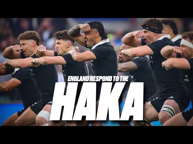 ENGLAND RESPOND TO THE HAKA | AUTUMN NATIONS SERIES