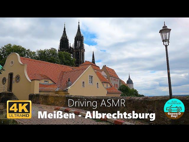 [4K-Auto Promenade] Drive to Albrechtsburg Castle in Meißen | POV Driving Video 