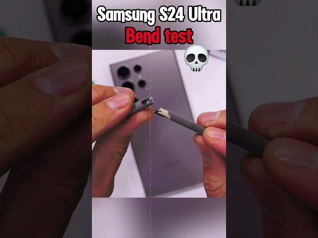 Samsung S24 Ultra Bend Test – UNBREAKABLE or TOTAL DISASTER?! #shorts#viralvideo
