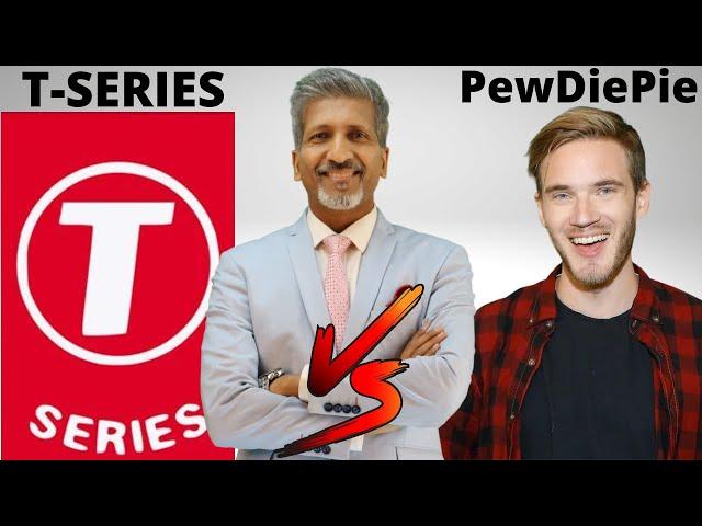 T-Series VS PewDiePie I Youtuber's Comparison I #shorts I #ytshorts I #tseries