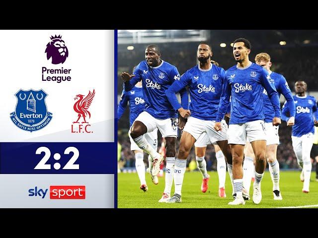 90+8! Verrücktes Merseyside-Derby! | FC Everton - FC Liverpool | Highlights - Premier League 2024/25