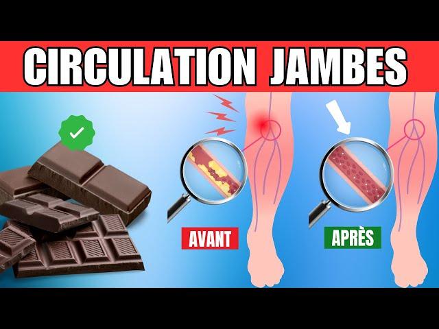 TOP 7 SUPER Aliments Qui Améliorent La Circulation Sanguine Dans Vos Jambes | Astuces Santé