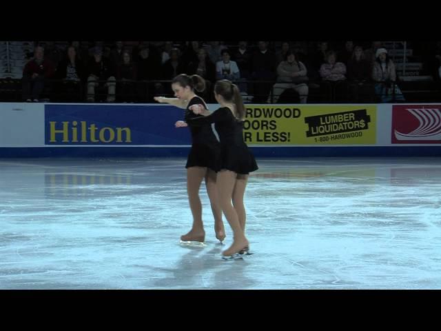 Special Olympics NC Unified Ice Skating Team Tanner & Smith Perform