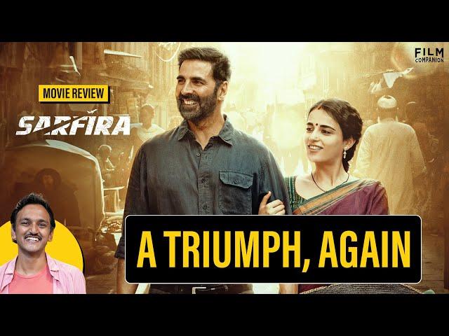 Sarfira Movie Review by Prathyush Parasuraman | Akshay Kumar | Film Companion Reviews