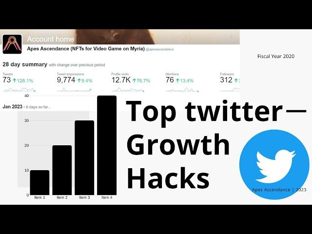 Top Twitter Growth Hacks 2023