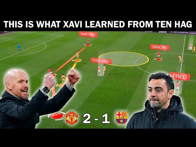 Ten Hag's Tactics Knocked Out Xavi | Manchester United vs Barcelona | Martinez and Casemiro vs Barca