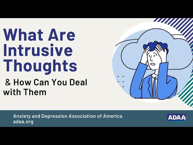 What Are Intrusive Thoughts and How Can You Deal with Them | Mental Health Webinar