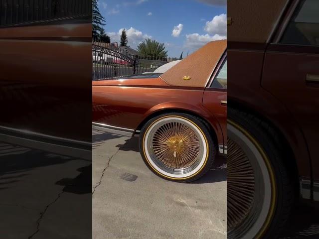 @_classicmusclecars_ on IG 1979 Caprice Classic on Gold Zenith’s and Vogues