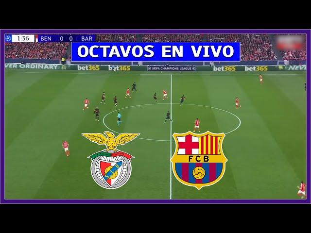  BENFICA vs BARCELONA EN DIRECTO  JUEGA LAMINE YAMAL POR CHAMPIONS LEAGUE | LA SECTA DEPORTIVA