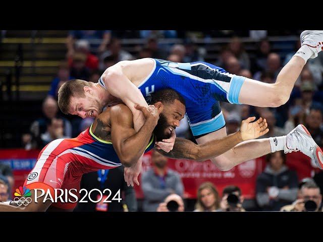 Jordan Burroughs stunned by Penn State’s Jason Nolf in Olympic Trials challenge final | NBC Sports