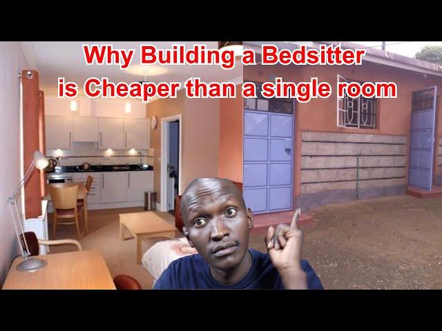 Building 8 Bedsitters is Cheaper Than 8 single Rooms. Cost of Construction in Kenya