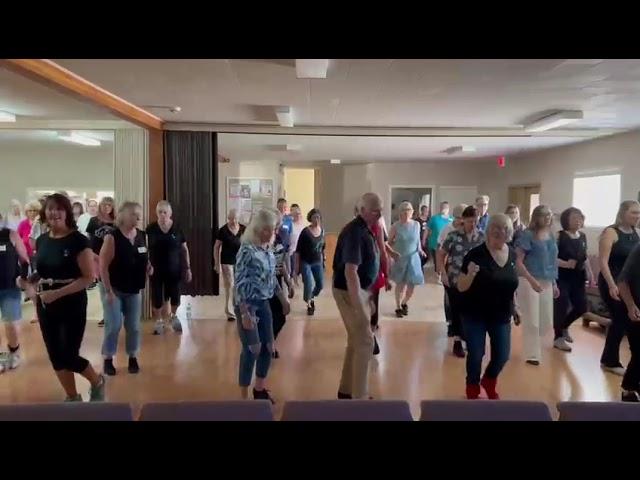 Highs & Lows  --  Line Dance Demonstration with Maggie Gallagher in Canada