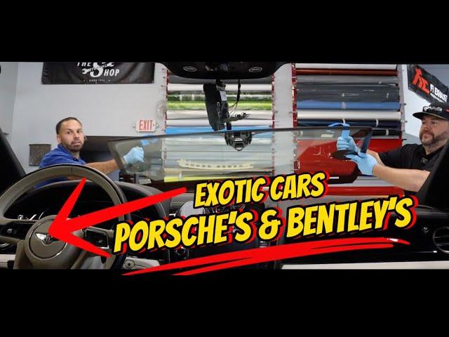 Porsche & Bentley windshield replacement: Exotic car care from Auto Glass Direct